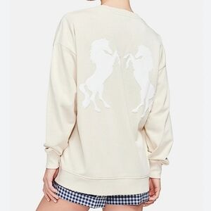 Wildfox Sparkle Pony RoadtripHorses Sweatshirt